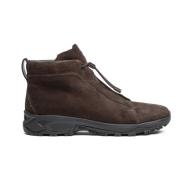 Ermenegildo Zegna Brun Mocka Ankelboots Vetta Brown, Herr