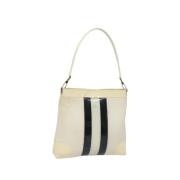 Gucci Vintage Pre-owned Canvas gucci-vskor White, Dam