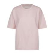 Burberry Randig ryttare T-shirt rosa Pink, Dam