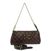 Louis Vuitton Vintage Pre-owned Canvas louis-vuitton-vskor Brown, Dam