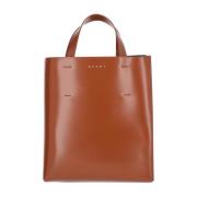 Marni Museo Bag Small i Mocha Brown, Dam