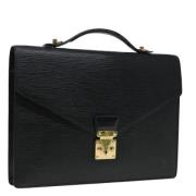 Louis Vuitton Vintage Pre-owned Laeder portfljer Black, Dam