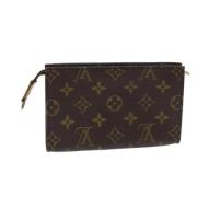 Louis Vuitton Vintage Pre-owned Canvas louis-vuitton-vskor Brown, Dam