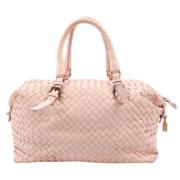 Bottega Veneta Vintage Pre-owned Laeder handvskor Pink, Dam