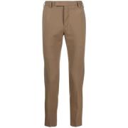 PT Torino Slim-fit Trousers Brown, Herr