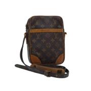 Louis Vuitton Vintage Pre-owned Canvas louis-vuitton-vskor Brown, Dam