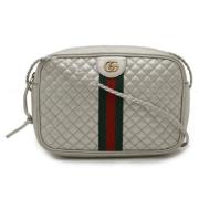 Gucci Vintage Pre-owned Laeder gucci-vskor Gray, Dam