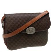 Celine Vintage Pre-owned Canvas celine-vskor Brown, Dam