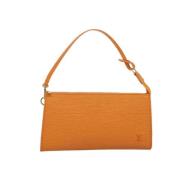 Louis Vuitton Vintage Pre-owned Laeder louis-vuitton-vskor Orange, Dam