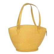 Louis Vuitton Vintage Pre-owned Laeder louis-vuitton-vskor Yellow, Dam