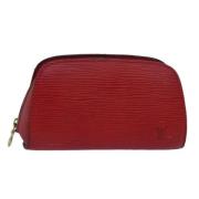 Louis Vuitton Vintage Pre-owned Laeder louis-vuitton-vskor Red, Dam