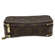 Louis Vuitton Vintage Pre-owned Canvas kuvertvskor Brown, Dam