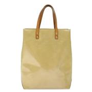 Louis Vuitton Vintage Pre-owned Laeder handvskor Beige, Dam