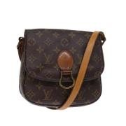 Louis Vuitton Vintage Pre-owned Belagd canvas louis-vuitton-vskor Brow...