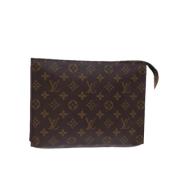 Louis Vuitton Vintage Pre-owned Tyg louis-vuitton-vskor Brown, Dam