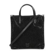 PINKO Elegant Mini Shopper med mångsidig design Black, Dam