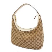 Gucci Vintage Pre-owned Canvas gucci-vskor Beige, Dam