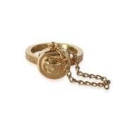 Versace Pre-owned Pre-owned Tyg ringar Yellow, Dam