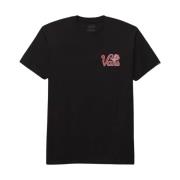 Vans Svart Bomull Logo T-shirt Black, Herr