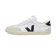 Veja Canvas White Black Sneakers White, Herr