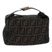 Fendi Vintage Pre-owned Canvas fendi-vskor Brown, Dam