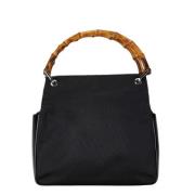 Gucci Vintage Pre-owned Canvas gucci-vskor Black, Dam