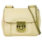 Chloé Pre-owned Pre-owned Laeder crossbodyvskor Beige, Dam