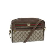 Gucci Vintage Pre-owned Laeder gucci-vskor Beige, Dam