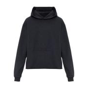 Maison Margiela Hoodie med logotyp Black, Herr