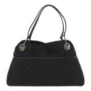 Gucci Vintage Pre-owned Canvas totevskor Black, Dam