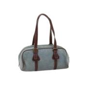 Celine Vintage Pre-owned Canvas celine-vskor Blue, Dam