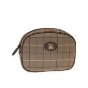 Burberry Vintage Pre-owned Bomull necessrer Beige, Dam