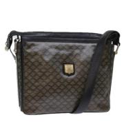 Celine Vintage Pre-owned Canvas axelremsvskor Black, Dam