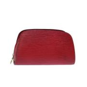 Louis Vuitton Vintage Pre-owned Laeder louis-vuitton-vskor Red, Dam