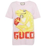 Gucci Vintage Pre-owned Bomull toppar Pink, Dam