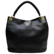 Prada Vintage Pre-owned Laeder prada-vskor Black, Dam