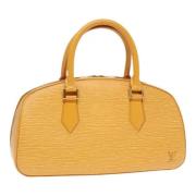 Louis Vuitton Vintage Pre-owned Laeder handvskor Yellow, Dam