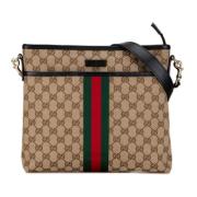 Gucci Vintage Pre-owned Laeder gucci-vskor Beige, Dam