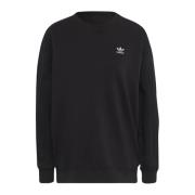 Adidas Svart Sweatshirt för Kvinnor Black, Dam