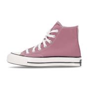 Converse Rosa High Top Sneaker med Logo Pink, Herr