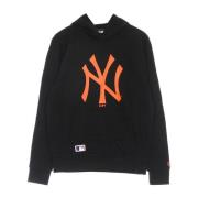 New Era MLB Säsongs Team Logo Hoodie Black, Herr