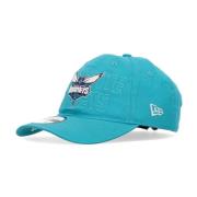 New Era NBA Draft Böjd Skärmkeps Charlotte Hornets Blue, Herr