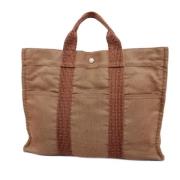 Hermès Vintage Pre-owned Canvas totevskor Brown, Dam