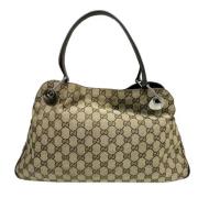 Gucci Vintage Pre-owned Laeder gucci-vskor Beige, Dam