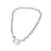 Tiffany & Co. Pre-owned Pre-owned Silver halsband Gray, Dam