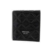 Prada Vintage Pre-owned Laeder plnbcker Black, Dam