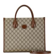 Gucci Vintage Pre-owned Laeder gucci-vskor Beige, Dam