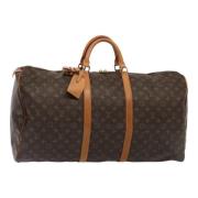 Louis Vuitton Vintage Pre-owned Canvas resvskor Brown, Dam