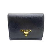 Prada Vintage Pre-owned Laeder plnbcker Black, Dam