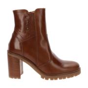 Nerogiardini Läder Ankelboots för Kvinnor Brown, Dam